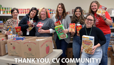 Thank You for Assisting the CV Thanksgiving Food Drive!