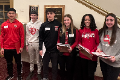 students at leadership conference