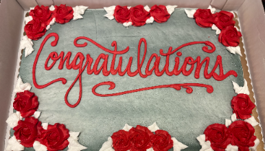 Congratulations Cake