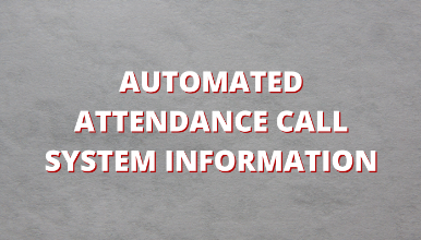 Automated Attendance Calling System