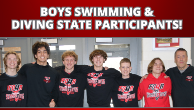 CV Boys Swim State Meet Accomplishments