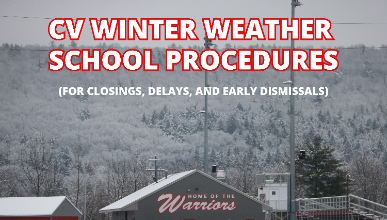 CV Winter Weather School Procedures