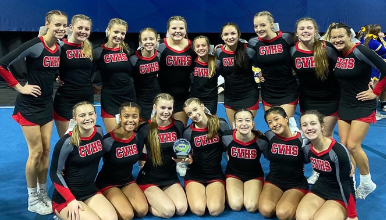 CV Varsity Cheer Team Receives Two Bids to Nationals