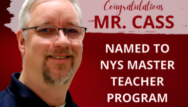 mister cass named to new york state master teacher program