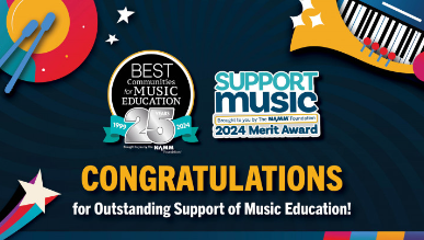 CV Named Among NAMM Foundation's Best Communities for Music Education
