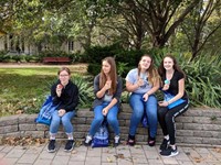 students enjoy sno cones