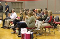 coaches at fall sports awards