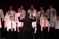 mister vanderslice conducting chorus