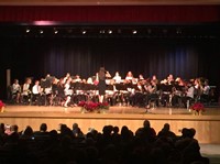 sixth grade band playing