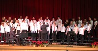 seventh and eighth grade chorus singing