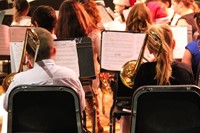 students playing brass instruments