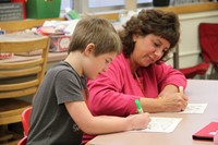 student and principal coloring