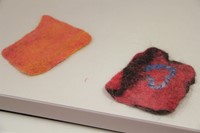 more examples of felt created by c v summer steam students