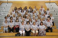 group photo of chenango bridge elementary staff