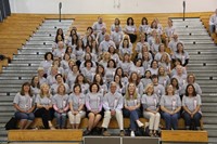 group photo of port dickinson elementary staff