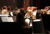 students playing instruments