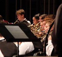 more students playing instruments