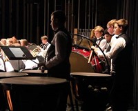 students playing instruments