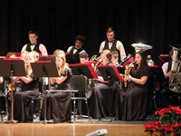 students playing instruments