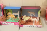 savanna habitat shoe boxes completed