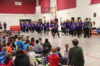 Cinderella cast visits Port Dickinson Elementary 3