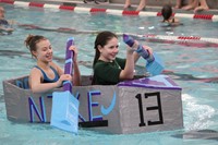 Middle School Cardboard Boat Races 83