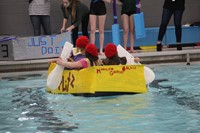 Middle School Cardboard Boat Races 81