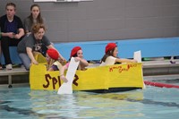 Middle School Cardboard Boat Races 73