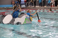 Middle School Cardboard Boat Races 57