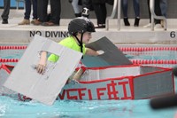 Middle School Cardboard Boat Races 51