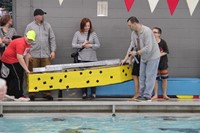 Middle School Cardboard Boat Races 59