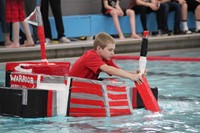 Middle School Cardboard Boat Races 32