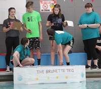 Middle School Cardboard Boat Races 27