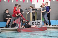 Middle School Cardboard Boat Races 25