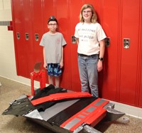 Middle School Cardboard Boat Races 4