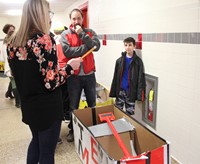 Middle School Cardboard Boat Races 3