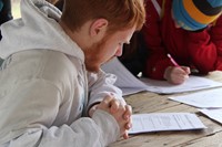 students participating in envirothon 9