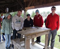 students participating in envirothon 6