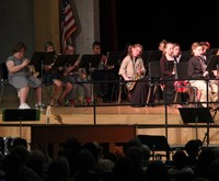 students playing instruments