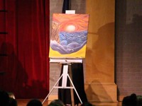 another painting on stage