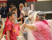 Students Pie Staff in Face 10