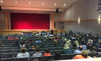 wide shot of auditorium