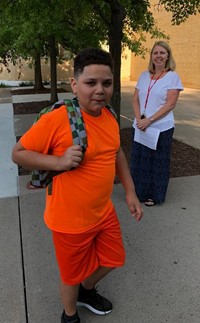 First Day of School 100
