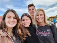 Chenango Valley French Exchange students and adult