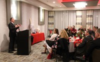 robert stapleton giving speech