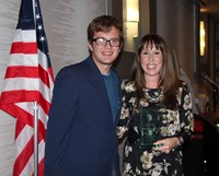 student and honoree jessica knowles farrell