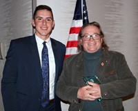 student and honoree gary butch
