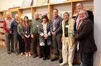 current and past honorees in library