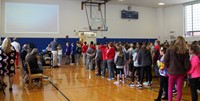 honorees at chenango bridge elementary event