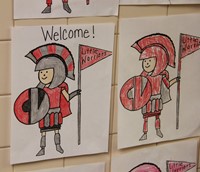 little warrior welcome illustrations